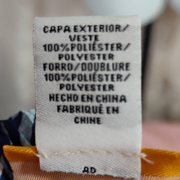 Ruby Rd. Navy Blue Coral Print Maxi Skirt NWOT - Picture 4 of 8